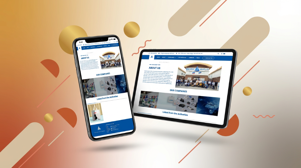 موقع شركة صناعية هندسية